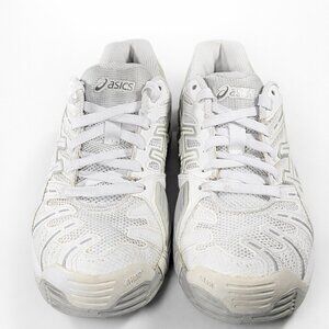 ASICS White Athletic Running Shoes Women's Size 8 Training Sneakers